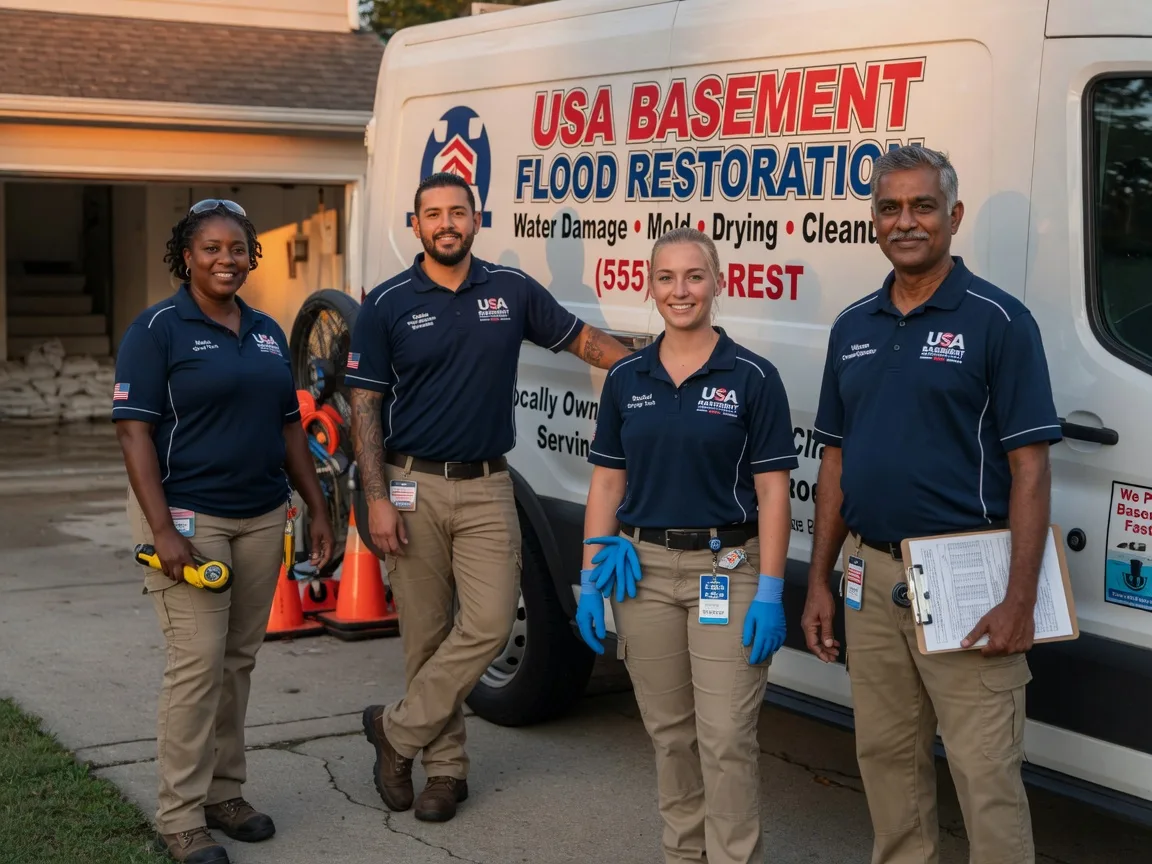 Basement Flood Cleanup company in Pearlington, MS