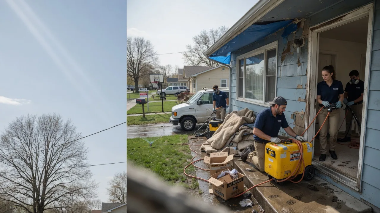 Basement Flood Cleanup in Pearlington, MS near me